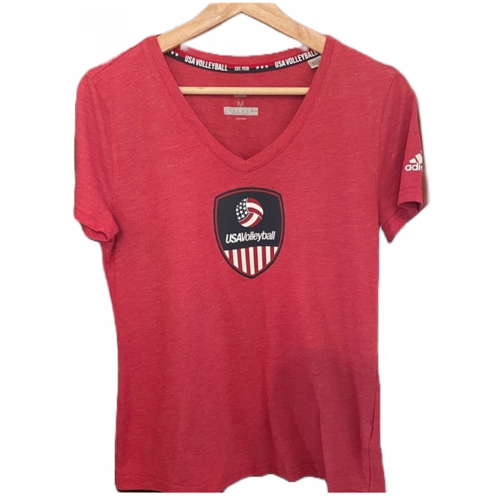 Adidas USWNT Volleyball Fan Tee